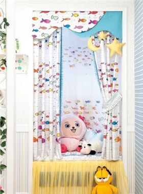 兒童房窗簾 兒童房窗簾