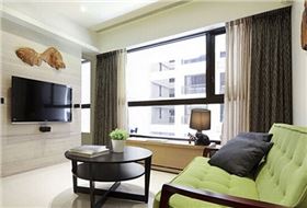 選擇窗簾色調(diào)有講究，炎炎夏日給你不一樣的清涼