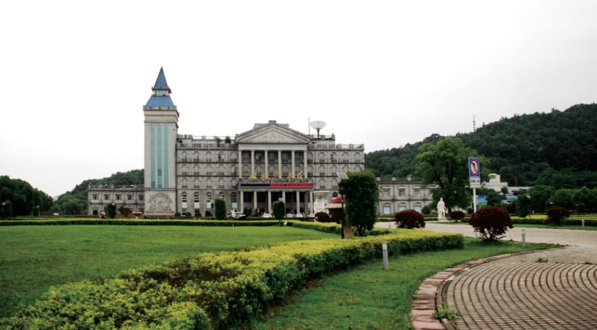 磁湖山莊酒店窗簾工程