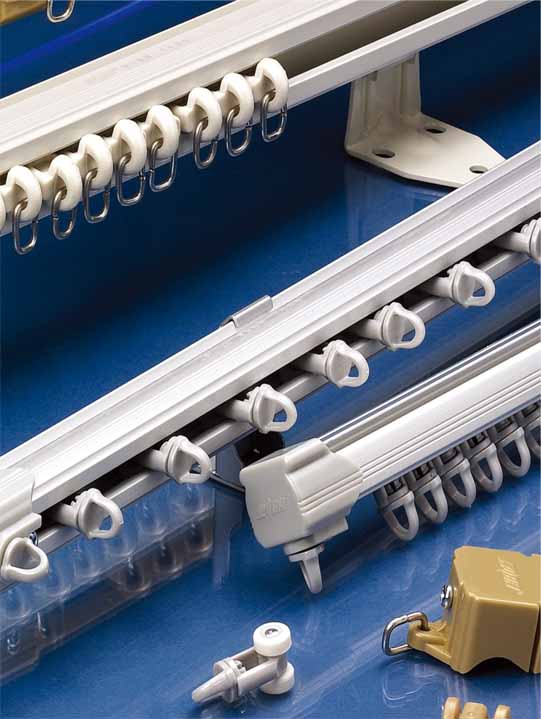 窗簾軌道配件的種類都有哪些呢？