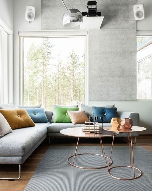 多種淺灰色沙發(fā)完美搭配！不得不看喲